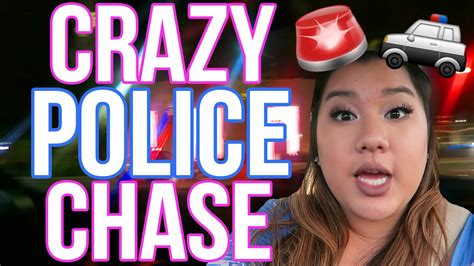 Caught In Crazy Police Chase Youtube