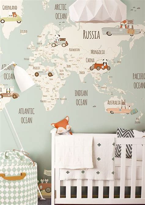 Collection by ann kenkel interiors. Nursery Inspiration: Wallpaper Edition - Swaddles n' Bottles