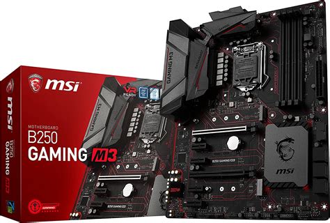 Msi Gaming Intel B250 Lga 1151 Ddr4 Hdmi Vr Ready Atx