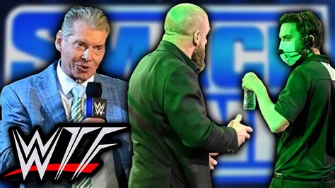 Wwe Smackdown Wtf Moments 24 Apr Vince Mcmahon Rambles At Triple H