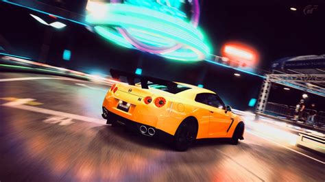 Nissan Gt R In Motion 3840x2160 Wallpapers
