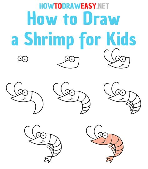 how to draw a shrimp step by step easy drawing guides drawing howtos my xxx hot girl