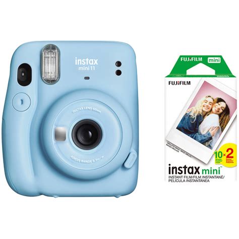 Fujifilm Instax Mini Instant Camera Kit With Twin Pack Of
