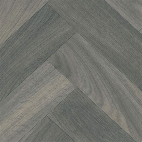 2m Anti Slip Quality Lino Plain Black Vinyl Flooring