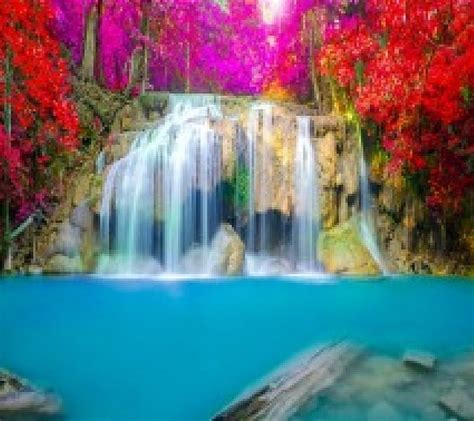 Waterfall On Heaven Earth Hd Wallpaper Peakpx