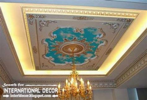 Luxury Gypsum Ceiling Designs Lights For Classic Interior