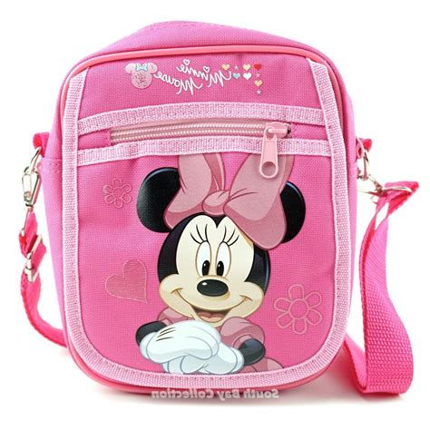Disney Minnie Mouse Kids Crossbody Side Shoulder Bag