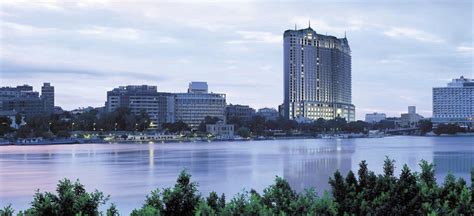 The Four Seasons Hotel Cairo At Nile Plaza Rises On The Legendary