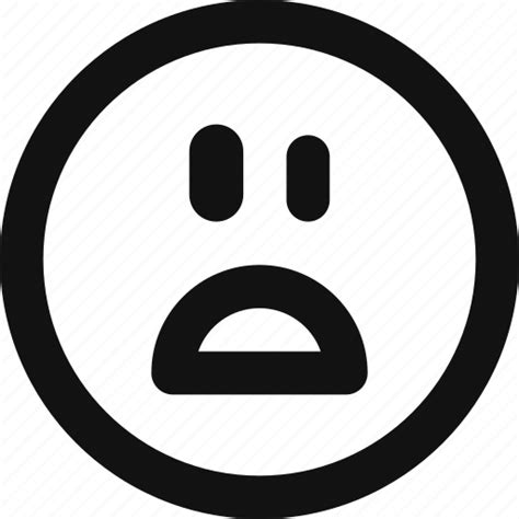 Emoji Emoticon Feelings Shock Shocked Smileys Surprised Icon