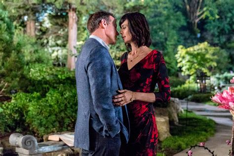 Good Witch Season 3 Without Magic For A Spell Cassie And Sam Share A Moment In The Garden
