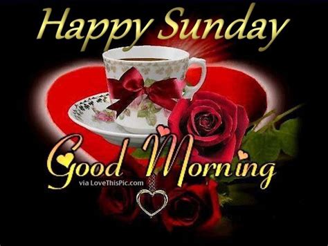 Good Morning Happy Sunday Coffee Quote Pictures Photos And Images For