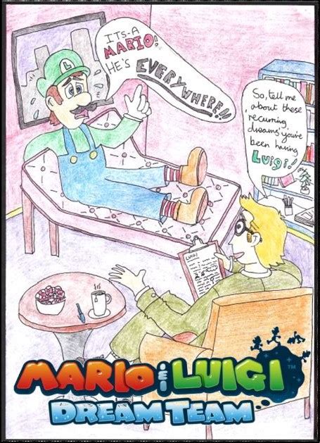 Mario And Luigi Dream Team Bros By Walkerp On Deviantart