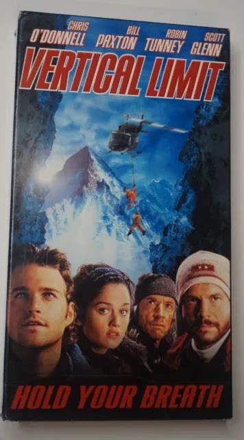 Vertical Limit Vhs Action Chris Odonnell Bill Paxton Robin Tunney 2
