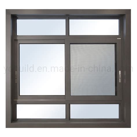 Modern Popular Aluminium Soundproof Windows Aluminum Energy Efficient