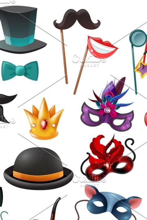 A Variety Of Masquerades And Masks
