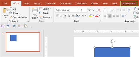 Ribbon And Tabs In Powerpoint 2019 For Windows
