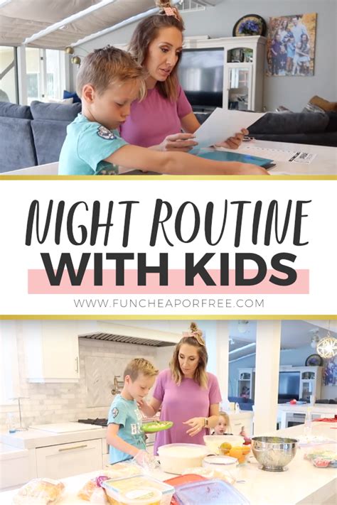 Night Routine And Bedtime Hacks For Kids Fun Cheap Or Free Night