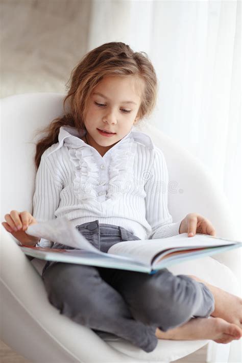 Child Reading A Book Stock Photo Image Of Formal Beautiful 29261378