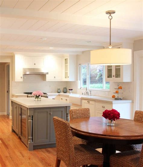 But as they were able to be at the farm for longer visits and their children grew, it was time for their little house to grow. RANCH-STYLE HOME | Kitchen remodel layout, Open kitchen ...