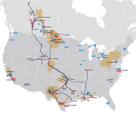 Us Crude Pipeline Map