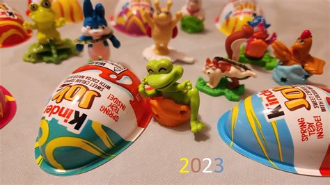 Kinder Joy Spring Eggs 2023 Youtube