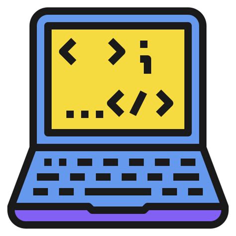 Icono de Programación Becris Lineal color
