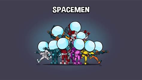 Spaceman 2d Game Sprite Animation Preview Youtube