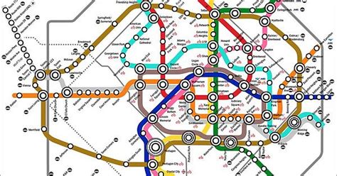 Fantasy Dc Metro Map What Could Be If Our Priorities Were Different