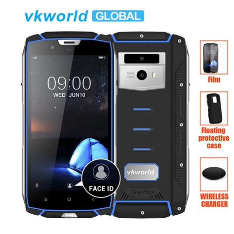 Vkworld Vk7000 Ip68 Waterproof Mobile Phone 52inch 4gb Ram 64 Rom