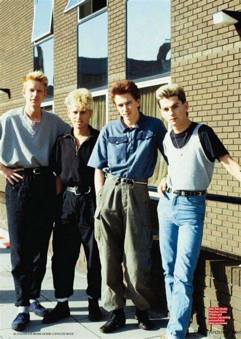 Depeche Mode Стиль Стиль 80 х Дэйв гаан