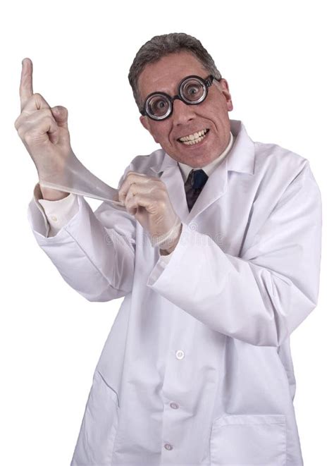 Funny Doctor Prostate Exam Humor Isolated Stock Photo Image Of
