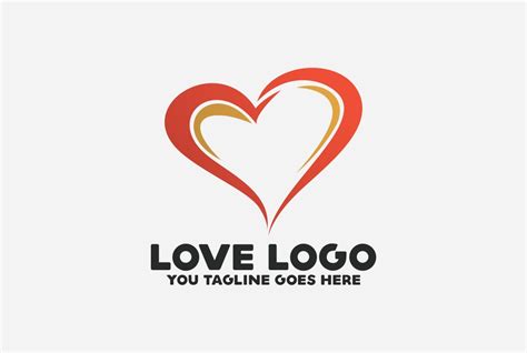 Love Logo Branding And Logo Templates Creative Market