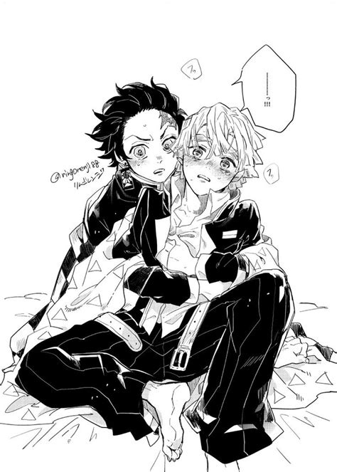 Pin By Walker 24890 On Zenitsu X Tanjiro Tanjiro X Zenitsu Anime