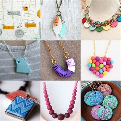 Polymer Clay Necklace Ideas Youll Want To Try Diy Candy