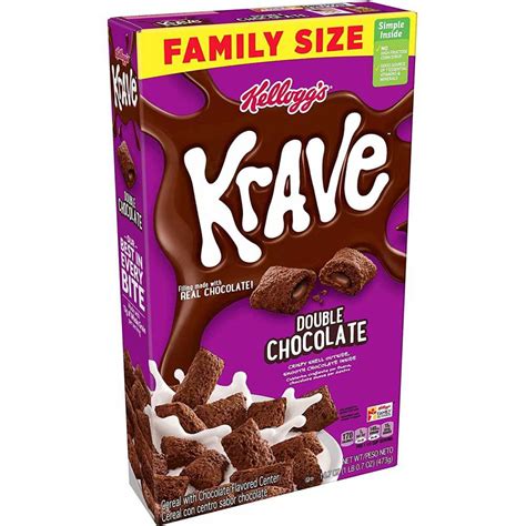 Cereales De Chocolate Rellenos Con Chocolate Kellogg S Krave