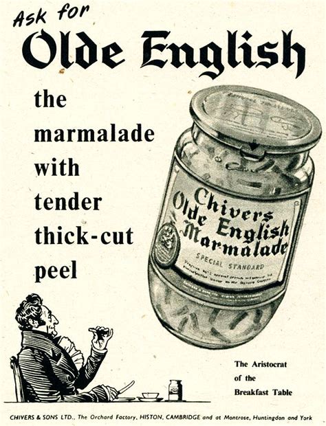 History World Advert Museum Chivers Olde English Marmalade