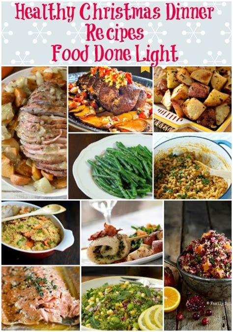 Luckily, christmas dinner ideas are in no short supply these days. Healthy Christmas Dinner Recipe Round Up | Healthy christmas dinner recipes, Healthy christmas ...