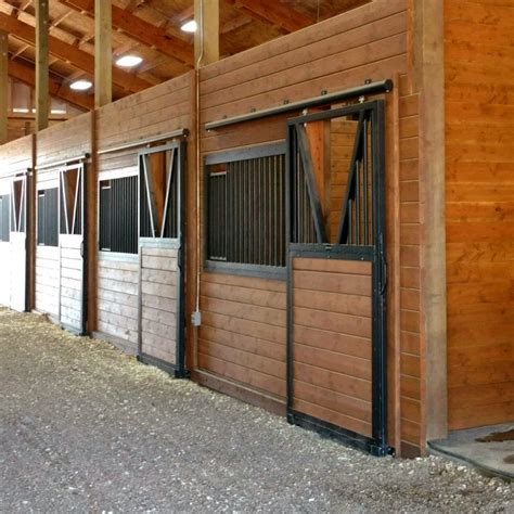 Yoke Top Steel Horse Stall Door Barn Pros Barn Pros