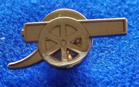 Gold Cannon Pin Badge Arsenal Arsenal Badge Pin Badges