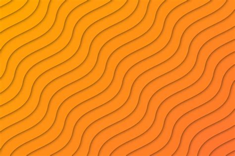 Orange Wave Abstract Geometric Background Download Free