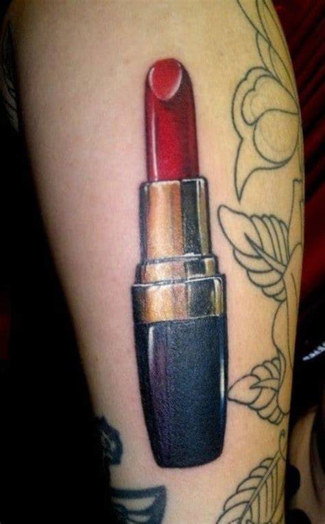 Lipstick Makeup Tattoo Designs