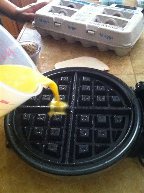 How To Make Scrambled Eggs With A Waffle Maker Bc Guides