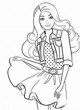 Coloring Pages Fashionista Print Ken sketch template