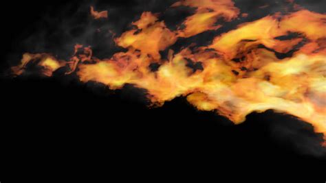 Animated Realistic Fire Breathing Dragons Flames In 4k 2 Transparent