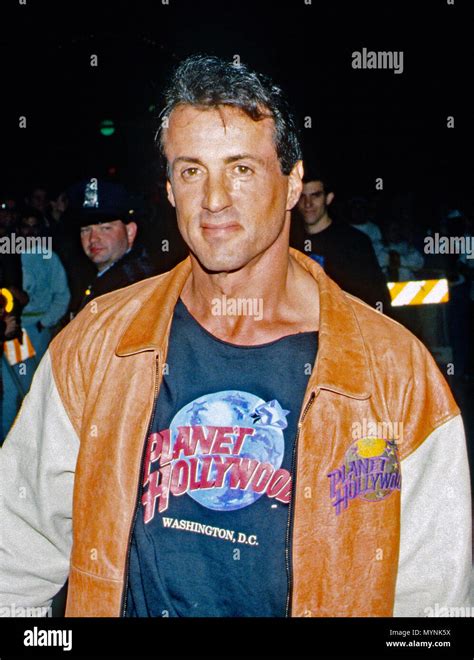 Sylvester Stallone Planet Hollywood Grand Opening Syl