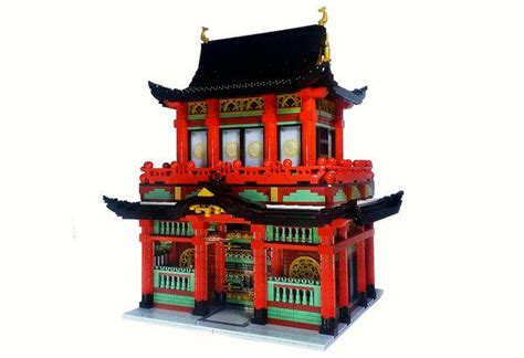 Japanese Temple Archbrick Lego Minifig Scale Lego Lego