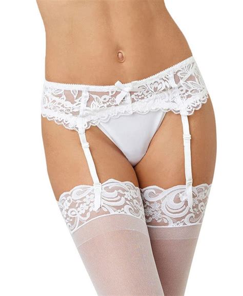 Dreamgirl Womens Sexy And Delicate Scalloped Lace Garter Belt