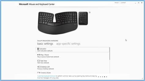Microsoft Sculpt Ergonomic Keyboard Pairing Button 273423 Microsoft