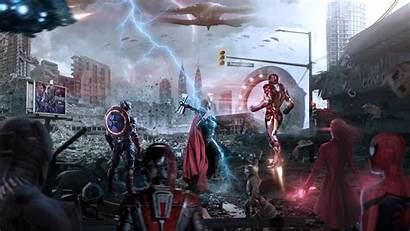 Avengers Endgame 4k Assemble Wallpapers Iron America