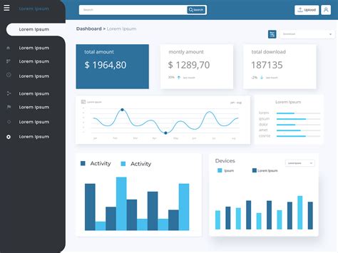 Simple Dashboard Designs Themes Templates And Downloadable Graphic
